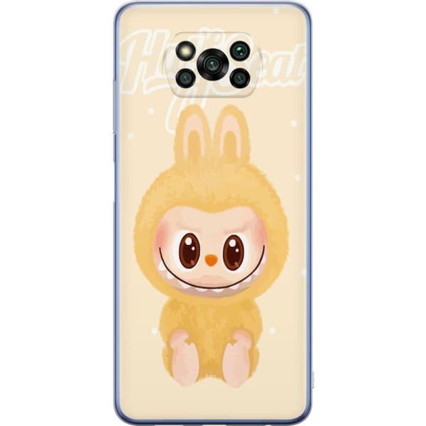 Xiaomi Poco X3 Pro Gennemsigtig cover Pop mart labubu