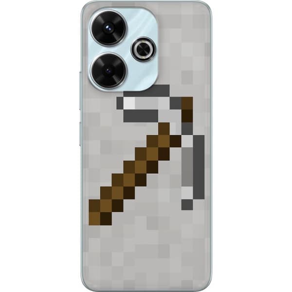Xiaomi Redmi 13 Läpinäkyvä kuori Minecraft Työkalut