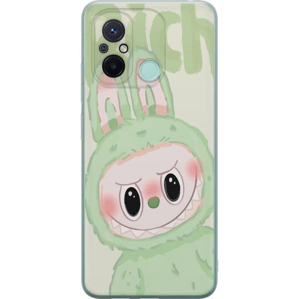Xiaomi Redmi 12C Läpinäkyvä kuori Pop mart labubu