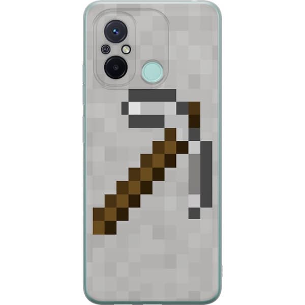 Xiaomi Redmi 12C Gjennomsiktig deksel Minecraft Verktøy