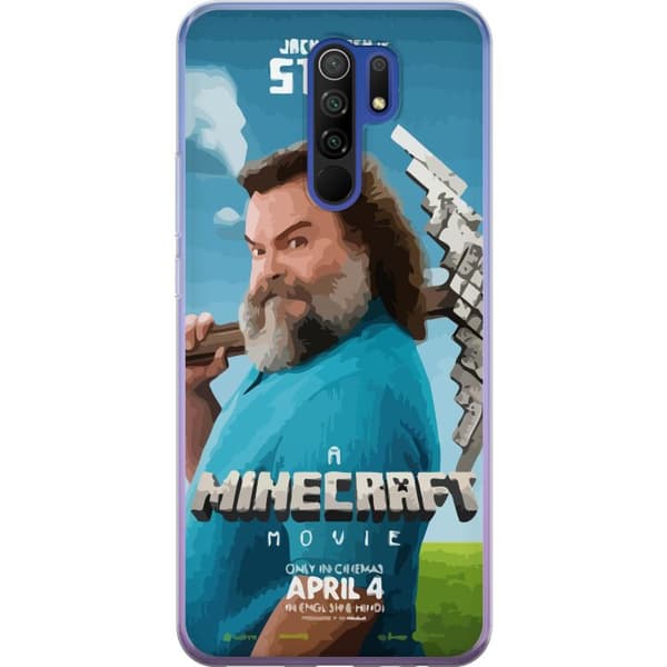 Xiaomi Redmi 9 Gennemsigtig cover En Minecraft-film