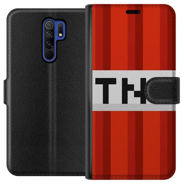 Xiaomi Redmi 9 Lompakkokotelo Minecraft TNT