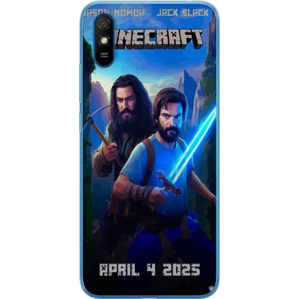 Xiaomi Redmi 9A Gennemsigtig cover En Minecraft-film