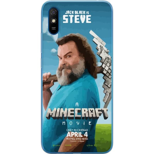 Xiaomi Redmi 9AT Genomskinligt Skal A Minecraft Movie