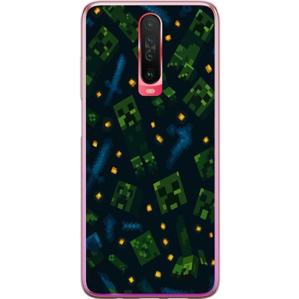 Xiaomi Redmi K30 Läpinäkyvä kuori Minecraft Dungeons Mob