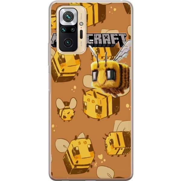 Xiaomi Redmi Note 10 Pro Gennemsigtig cover Minecraft Bi