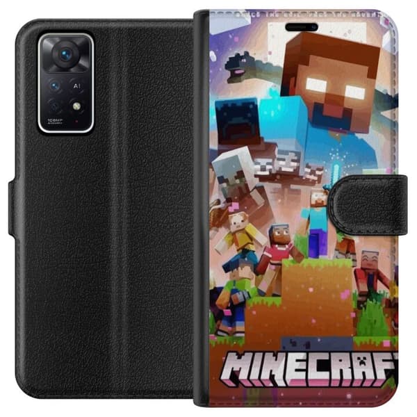 Xiaomi Redmi Note 11 Pro 5G Lommeboketui Minecraft