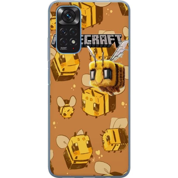 Xiaomi Redmi Note 11S Gennemsigtig cover Minecraft Bi