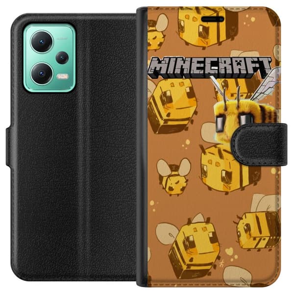 Xiaomi Redmi Note 12 Tegnebogsetui Minecraft Bi