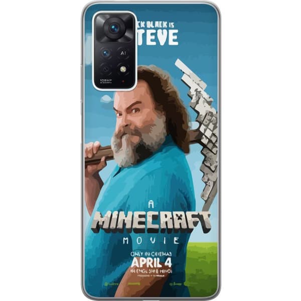 Xiaomi Redmi Note 11 Pro Gennemsigtig cover En Minecraft-film