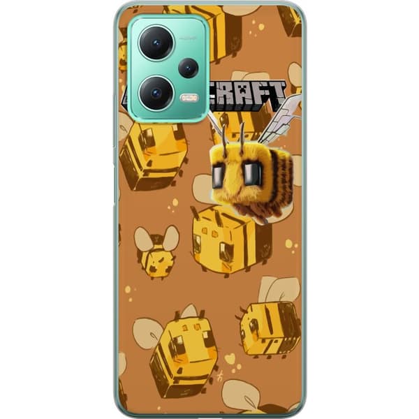 Xiaomi Redmi Note 12 Gennemsigtig cover Minecraft Bi
