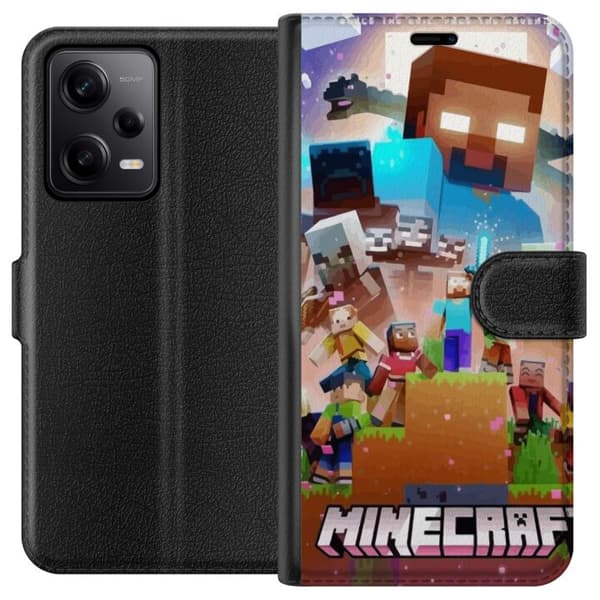Xiaomi Redmi Note 12 Pro Lommeboketui Minecraft