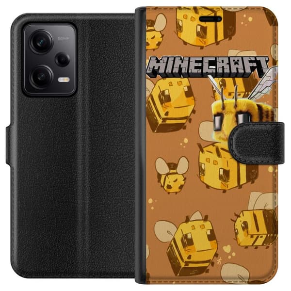 Xiaomi Redmi Note 12 Pro Tegnebogsetui Minecraft Bi