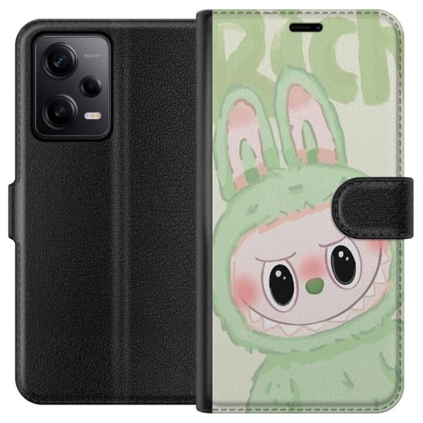 Xiaomi Redmi Note 12 Pro Tegnebogsetui Pop mart labubu
