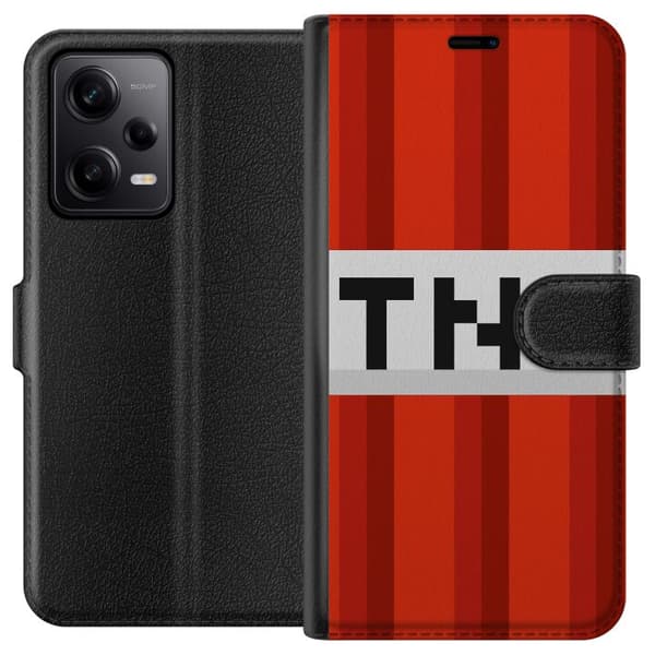 Xiaomi Redmi Note 12 Pro Plånboksfodral Minecraft TNT