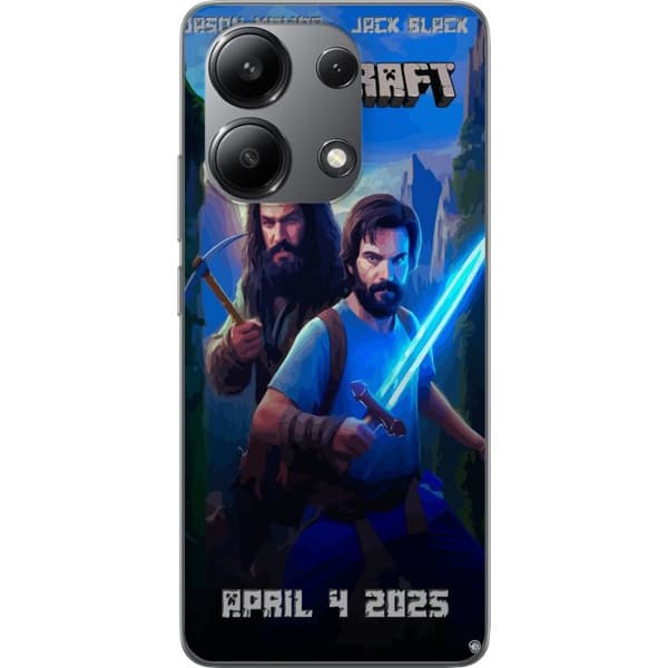 Xiaomi Redmi Note 13 4G Gjennomsiktig deksel En Minecraft-film