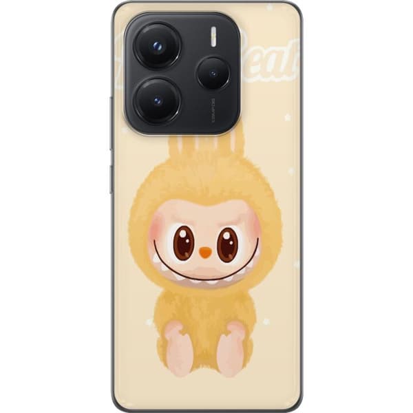 Xiaomi Redmi Note 14 Gjennomsiktig deksel Pop mart labubu
