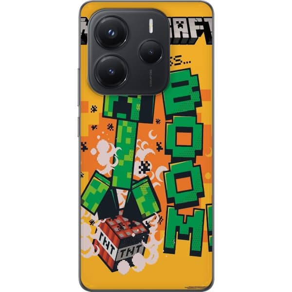 Xiaomi Redmi Note 14 Gennemsigtig cover Minecraft Boom