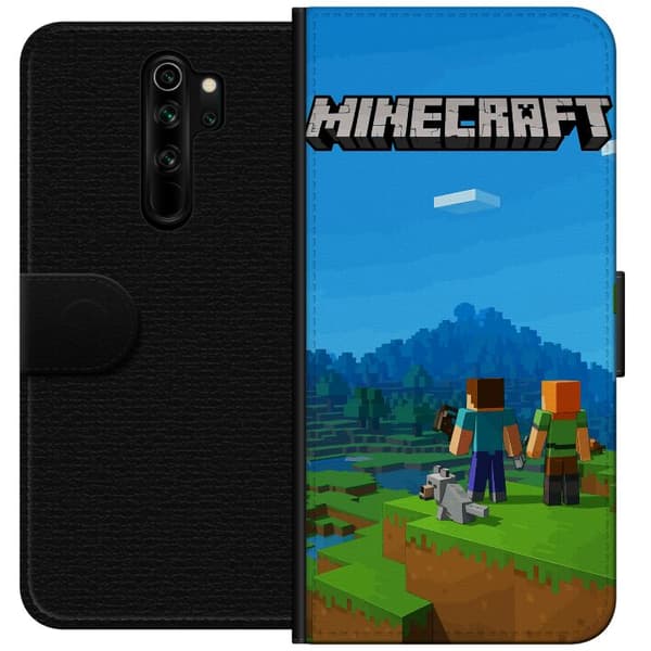 Xiaomi Redmi Note 8 Pro  Lompakkokotelo Minecraft Key Art