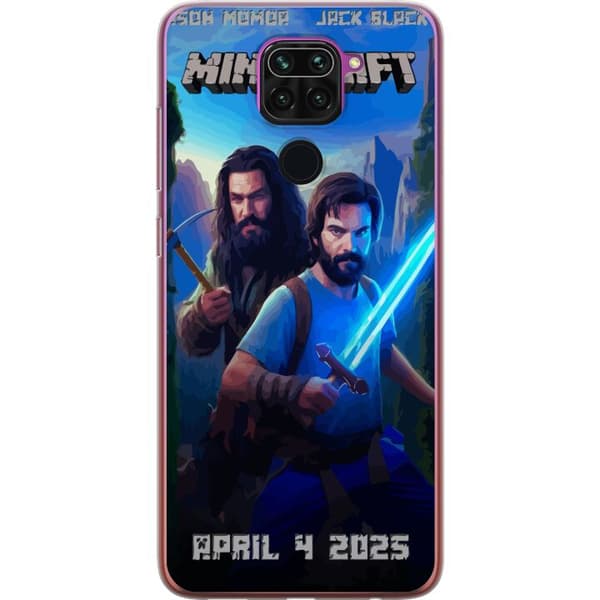 Xiaomi Redmi Note 9 Gennemsigtig cover En Minecraft-film