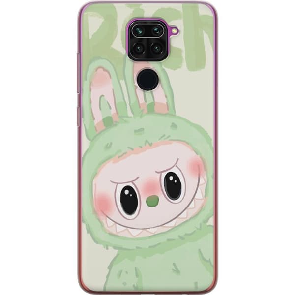 Xiaomi Redmi Note 9 Genomskinligt Skal Pop mart labubu