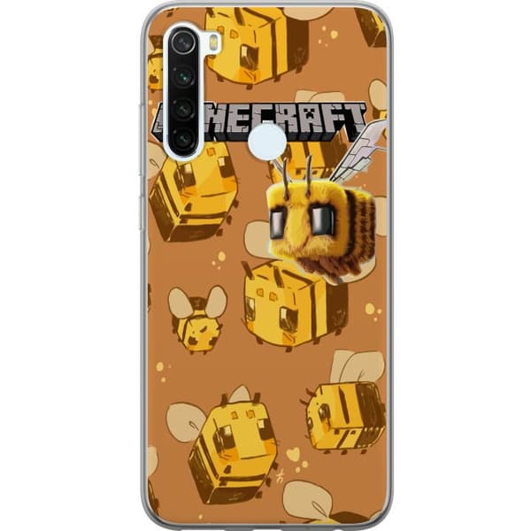 Xiaomi Redmi Note 8 Gennemsigtig cover Minecraft Bi