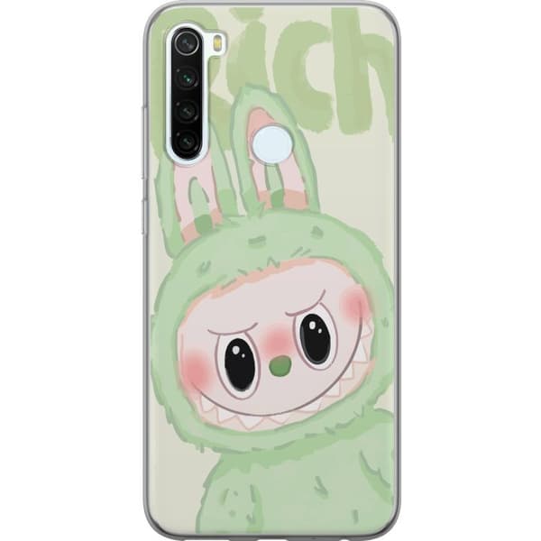 Xiaomi Redmi Note 8 Läpinäkyvä kuori Pop mart labubu