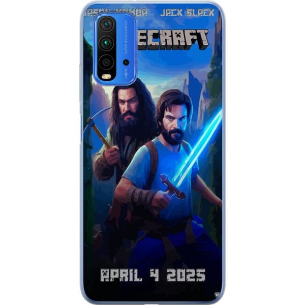 Xiaomi Redmi Note 9 4G Genomskinligt Skal A Minecraft Movie