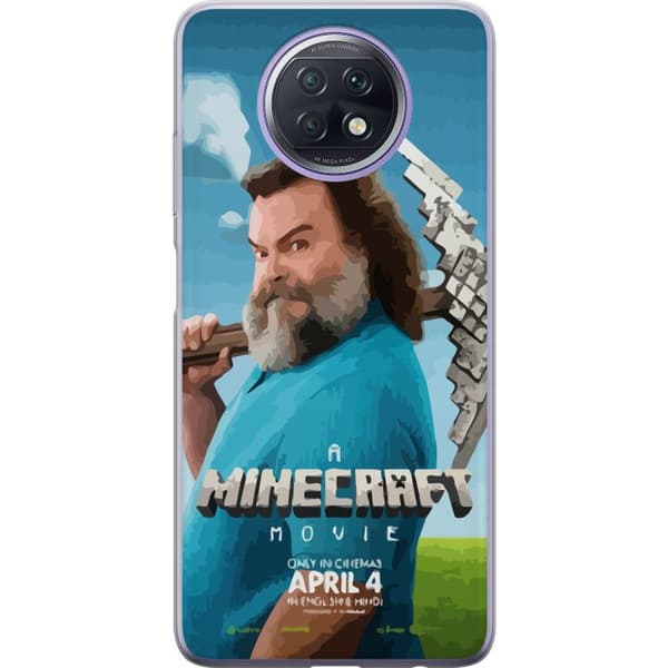Xiaomi Redmi Note 9T Läpinäkyvä kuori Minecraft-elokuva