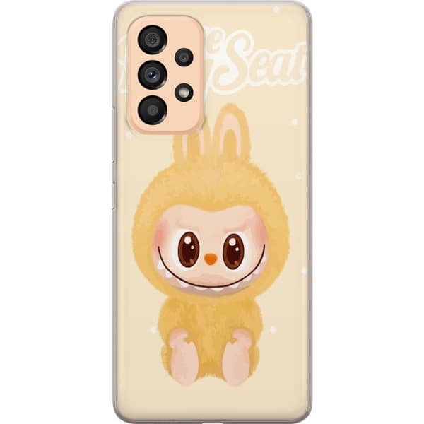 Samsung Galaxy A53 5G Gennemsigtig cover Pop mart labubu