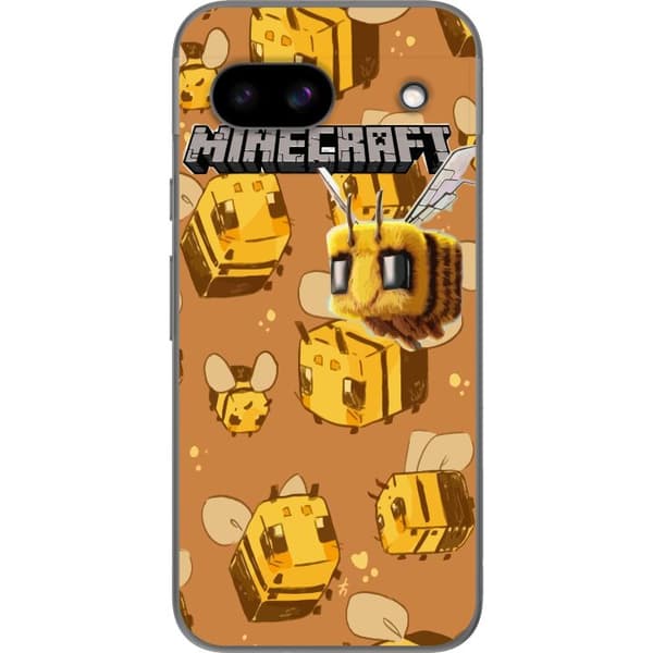 Google Pixel 8a Läpinäkyvä kuori Minecraft Bi