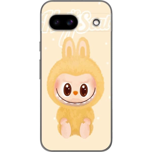 Google Pixel 8a Läpinäkyvä kuori Pop mart labubu