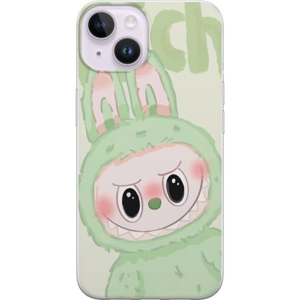 Apple iPhone 14 Läpinäkyvä kuori Pop mart labubu