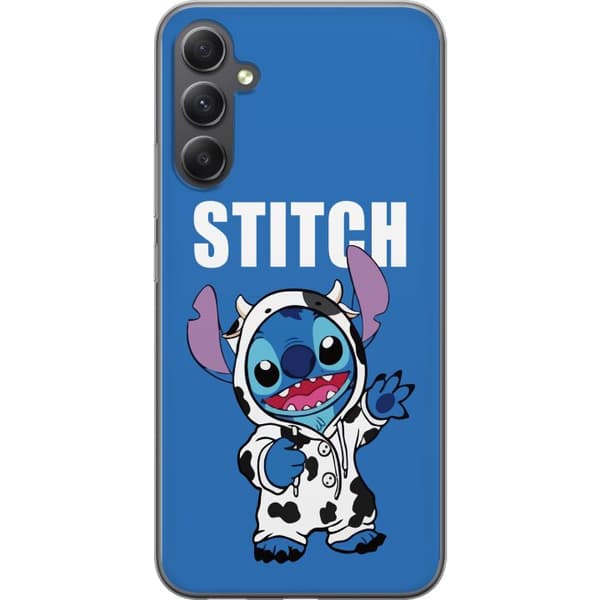 Samsung Galaxy A16 5G Genomskinligt Skal Stitch