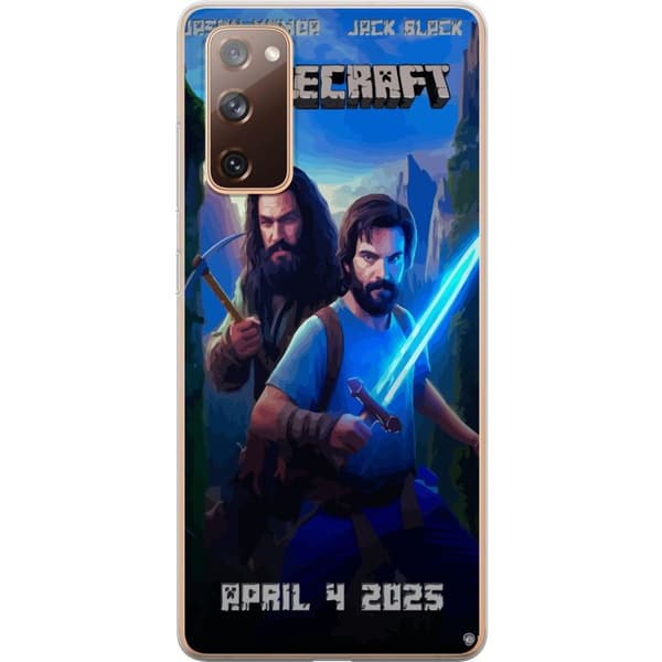 Samsung Galaxy S20 FE Läpinäkyvä kuori Minecraft-elokuva