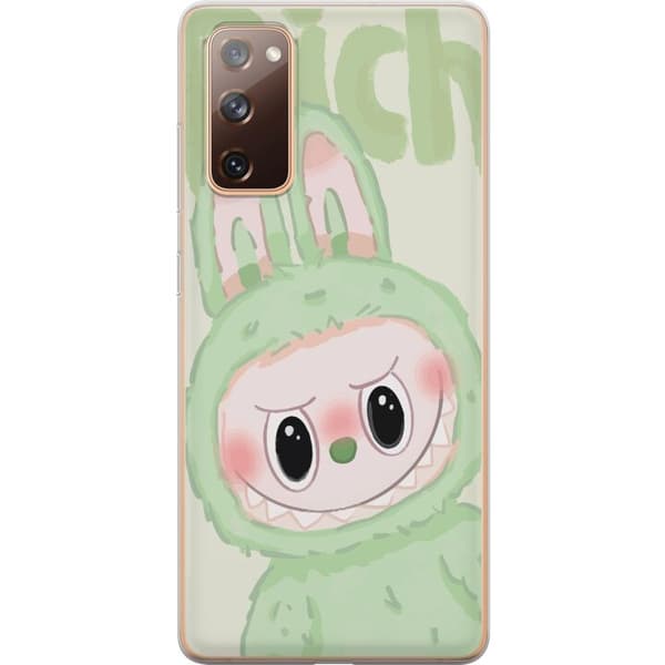 Samsung Galaxy S20 FE Läpinäkyvä kuori Pop mart labubu