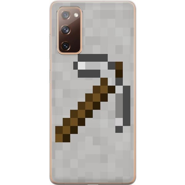 Samsung Galaxy S20 FE Gennemsigtig cover Minecraft Værktøjer