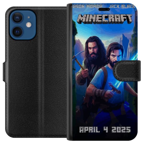 Apple iPhone 12  Tegnebogsetui En Minecraft-film