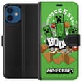 Miniatyrbild 1 av 3: Apple iPhone 12  Plånboksfodral Minecraft Boom