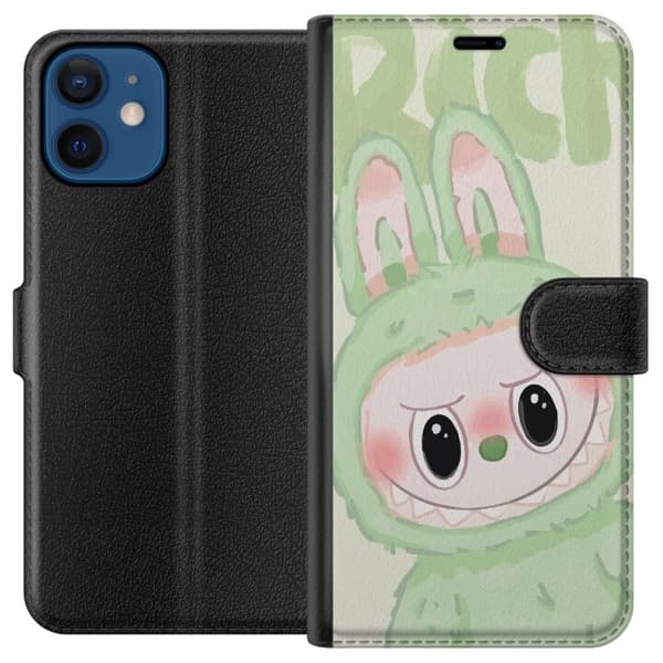 Apple iPhone 12  Plånboksfodral Pop mart labubu