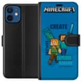 Miniatyrbillede 1 af 3: Apple iPhone 12  Tegnebogsetui Minecraft Huler