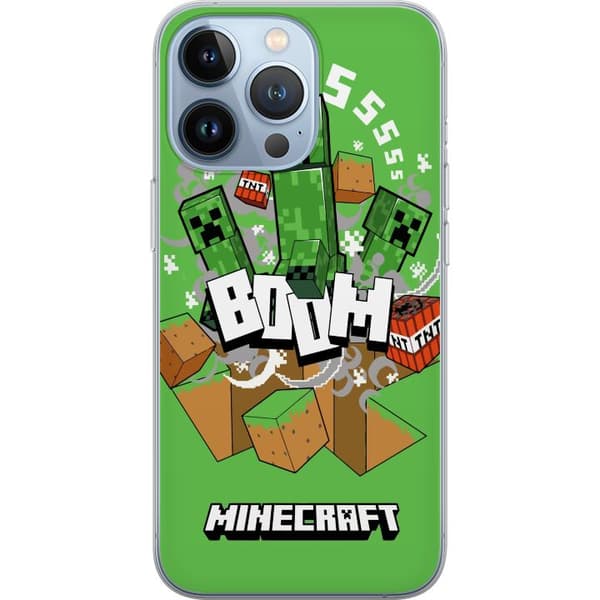 Apple iPhone 13 Pro Gennemsigtig cover Minecraft Boom