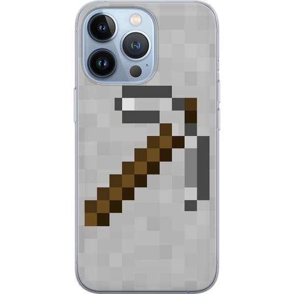 Apple iPhone 13 Pro Gennemsigtig cover Minecraft Værktøjer