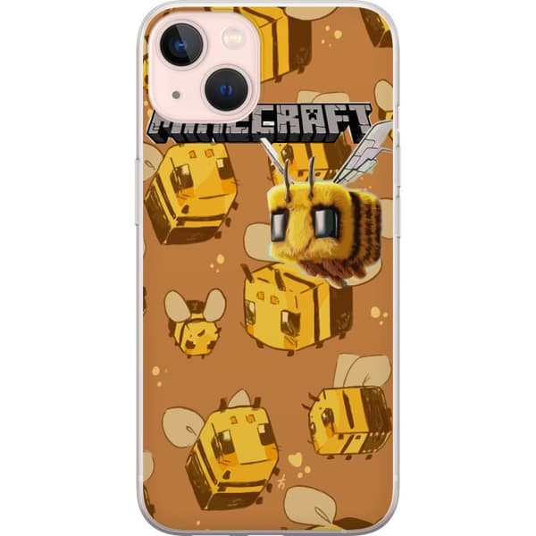 Apple iPhone 13 Genomskinligt Skal Minecraft Bi