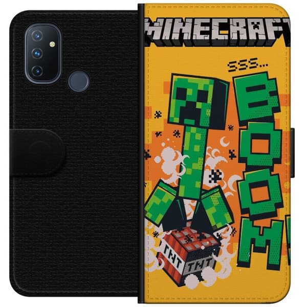 OnePlus Nord N100 Plånboksfodral Minecraft Boom