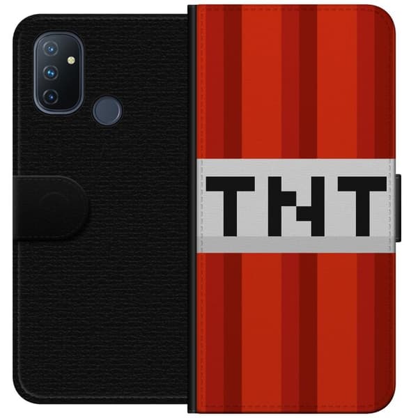 OnePlus Nord N100 Plånboksfodral Minecraft TNT