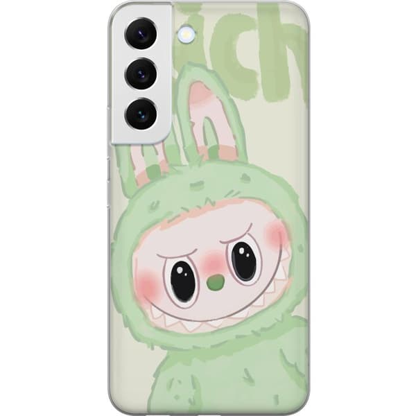 Samsung Galaxy S22 5G Läpinäkyvä kuori Pop mart labubu