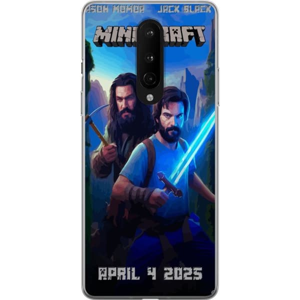 OnePlus 8 Gennemsigtig cover En Minecraft-film