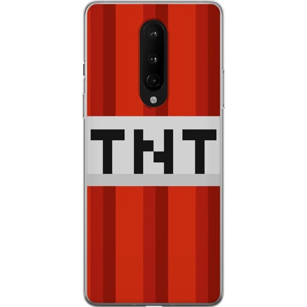 OnePlus 8 Gennemsigtig cover Minecraft TNT