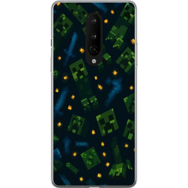 OnePlus 8 Gennemsigtig cover Minecraft Dungeons Mob